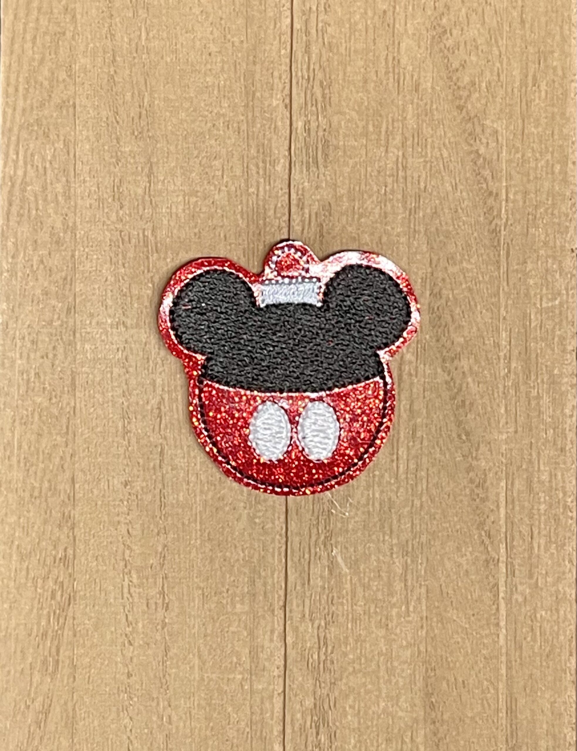 Mouse Head Christmas Ornament