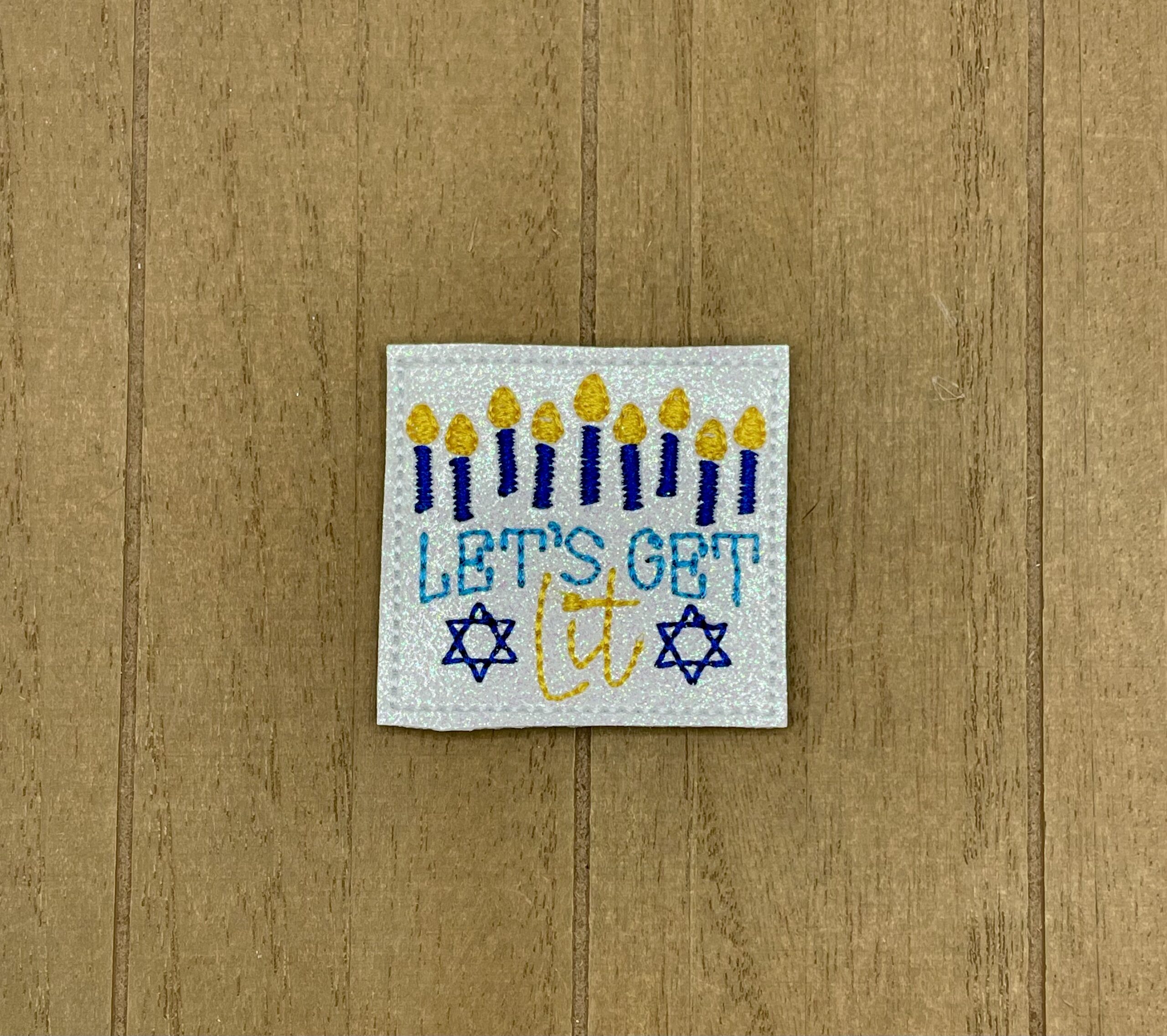 Let's Get Lit Menorah