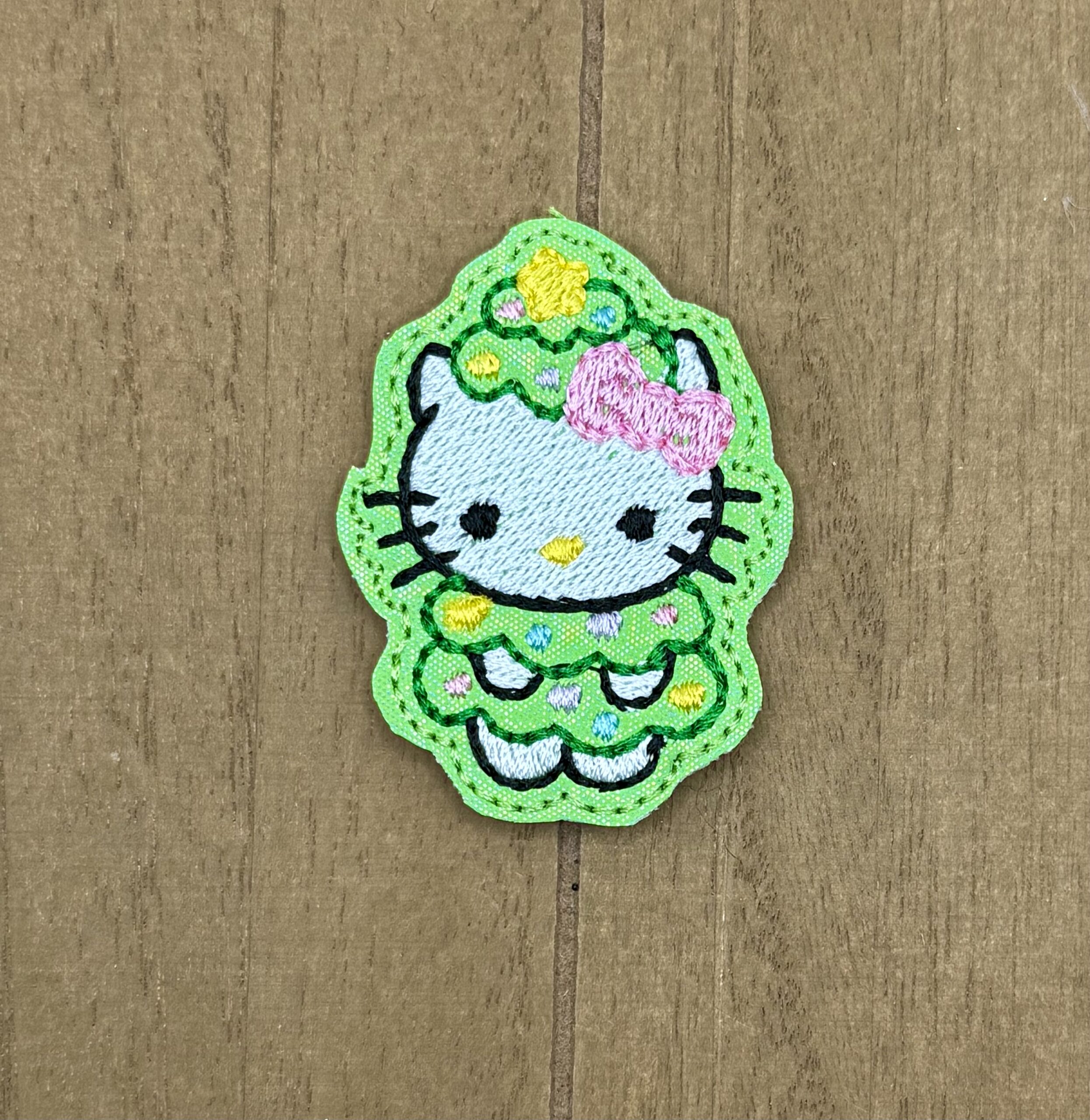 Miss Kitty as a Christmas Tree