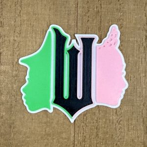 Wicked Elphaba and Glinda Interchangeable Topper