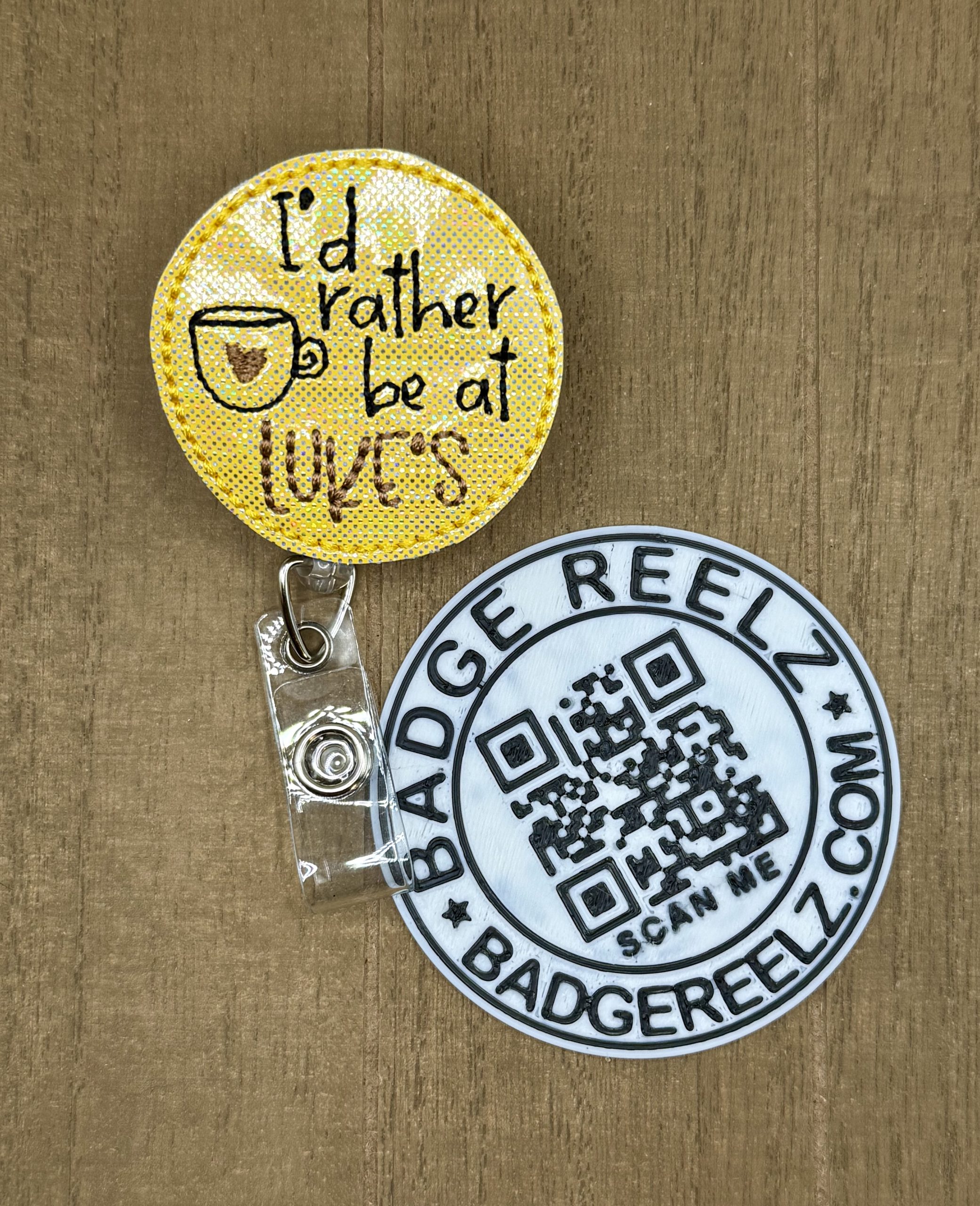 Gilmore Girls Inspired I'd Rather Be at Luke's Feltie Badge Reel