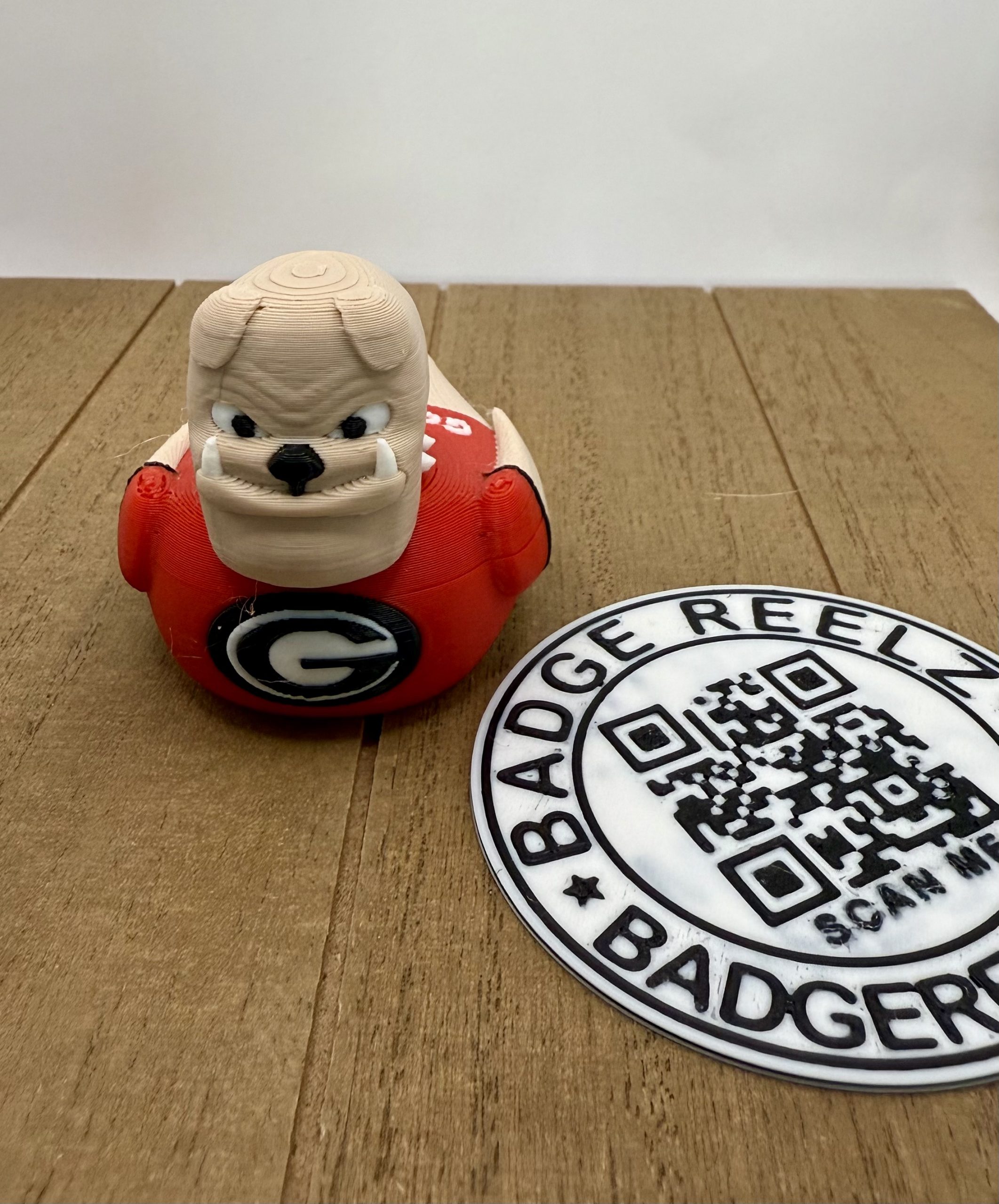 UGA Bulldogs Duck – 3D Printed Duck for Ducking - Image 5