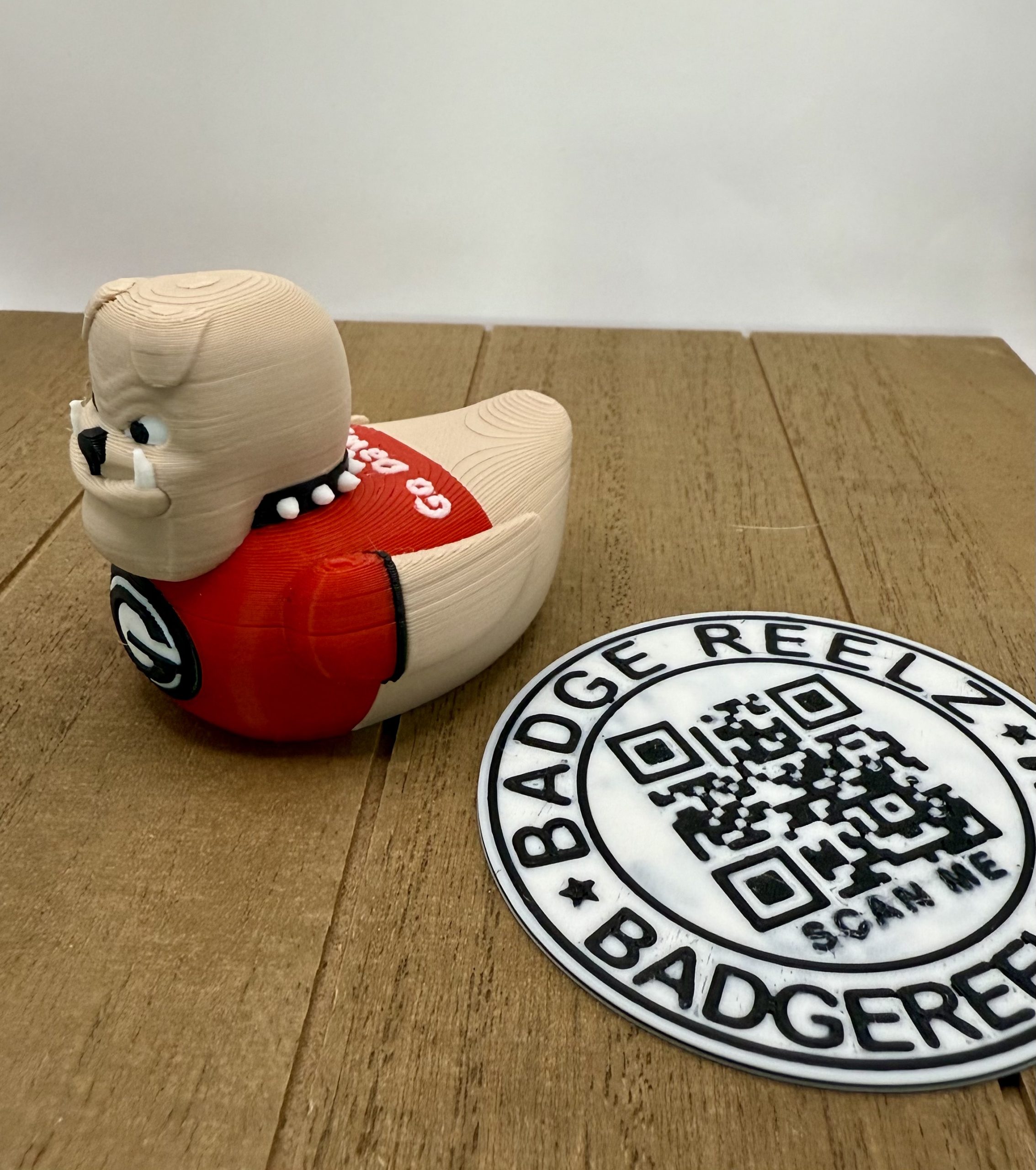 UGA Bulldogs Duck – 3D Printed Duck for Ducking - Image 2