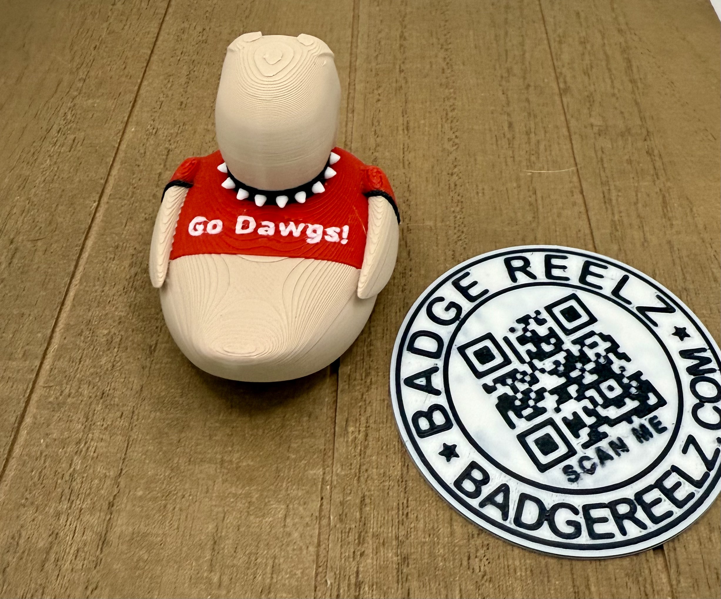 UGA Bulldogs Duck – 3D Printed Duck for Ducking - Image 4