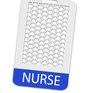 Vertical NURSE Badge Buddy